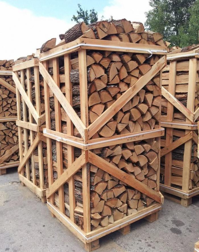 Eichenholz - Hartholz 33 cm - <25 % Feuchtigkeit – Bild 1